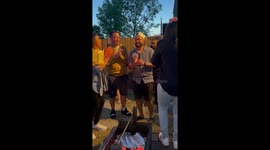 Birthday Boy Drops the Cake