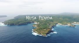 MESMERISING aerial images and footage show Indonesia’s stunning volcanic islands which could be the closest you will see to paradise on Earth.