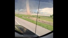 Tornado Touches Down Outside Lamar