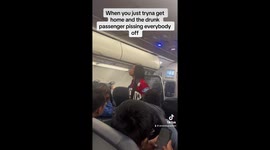 When unc sick of the drunk passenger