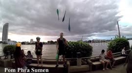 This traveller juggles his way 65,000 miles around world