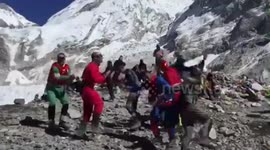 A GROUP of real-life British superheroes have raised nearly £30K or enough money to build 17 homes in Nepal after trekking to Mount Everest base camp.