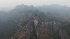 Stockshots Of Chili Peak in Zhangjiajie, China