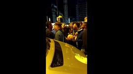 Part 2 - boys from first video call back up (boys on left side) and still get beaten up by boys on right