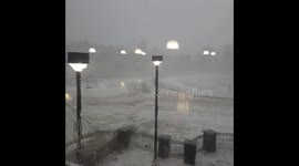 Alberta braces against relentless hailstorm assault as nature unleashes its fury