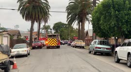 House fire in Central Long Beach