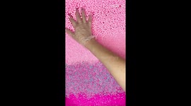 The playful pink blend of slime & pebble gums will put you in a bubbly mood *UNREAL CRUNCHES*