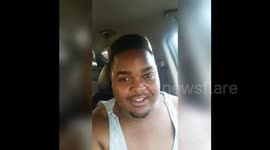 MEET the man who shed an astonishing NINETEEN-STONE after a video of him performing on stage shocked him into losing weight and he has the excess skin to prove it.