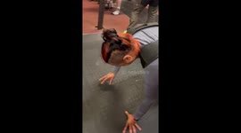 45 year old woman is training for their first strongman competition at Commando Temple gym in Deptford South London