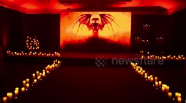 Presentación Internacional del videojuego Diablo 4  en Madrid, España con el Jardín del Infierno, y su particular homenaje a El Bosco