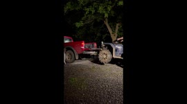 Four Wheeler Load Breaks Truck Tailgate