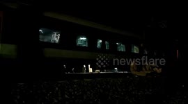 Death toll from deadly train collion climbs to over 70 deaths with more than 350 injured as rescuers work overnight in India