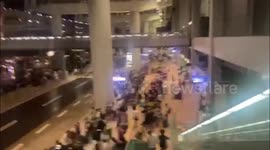 Japan: Chaos At Kansai Int’l Airport As Inclement Weather Suspends Train Services 2