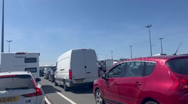 Chaos in Calais  at UK border control