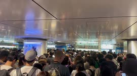 Japan: Long Lines Form At Main Stations As TS Mawar Disrupts Bullet Train Services 5