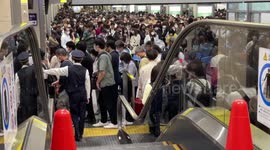 Japan: Long Lines Form At Main Stations As TS Mawar Disrupts Bullet Train Services 7