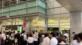 Japan: Long Lines Form At Main Stations As TS Mawar Disrupts Bullet Train Services 8