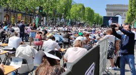 World's biggest dictation takes to the Champs-Elysées in Paris