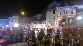 Devastating blaze engulfs multiple apartment buildings in Ashland, Schuylkill County, Pennsylvania United States #5