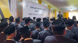 Graduation Boarding School in Bekasi City, West Java, Indonesia