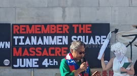 London filled with protesters on anniversary of Tiananmen Square massacre