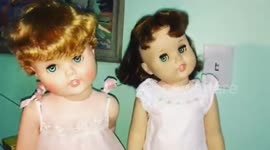 THIS VINTAGE loving couple created an Instagram account dedicated to their LIFE-SIZE PLASTIC DOLL CHILDREN after their friends were posting pictures of their real families on Facebook to address those constantly asking when they were going to start a fami