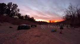 THIS COUPLE quit their corporate jobs working FIFTY-HOURS A WEEK, to TRAVEL while starting their own business aimed at helping couples get fit together, believing that fitness can be the key to long-lasting love.