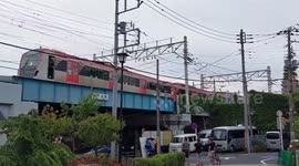 Japan: Train Derails In Tokyo Causing Service Disruptions