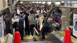 Chaos at Nagoya Station: dangerous congestion captured in video at Shinkansen Ticket Gate
