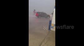 US: Powerful Thunderstorm Batters Parts Of Southern Texas
