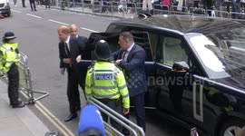 Prince Harry arrives at High Court to give evidence at Mirror publisher phone-hacking trial