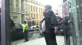 Prince Harry arrives at UK High Court for phone-hacking trial