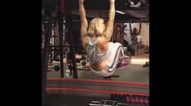 MEET the woman who went from super skinny to ripped, gaining more than a stone-and-a-half of muscle in just two-and-half-years.