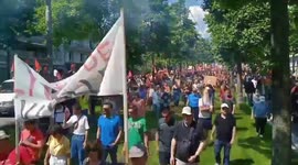 France: New Nationwide Strike Against Pension Reform Takes Place Across Country 3