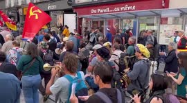 Crowds descend on streets of Brest, France, for new nationwide strike