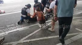 Police arrest protesters who joined pension rally in Toulouse, France