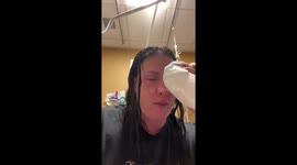 Woman's eye horror! Accidental superglue mix-up leaves her in agony and eyelashes ruined