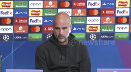 Pep Guardiola speaks ahead of Manchester City's potentially treble-winning Champions League final
