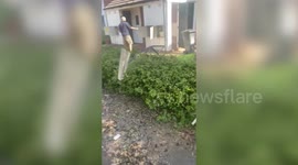 Aftermath of massive gas explosion that rocked homes