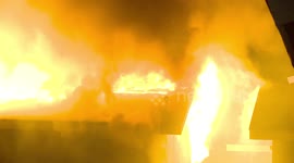 Firefighters Respond to Apartment Complex and Carport with Multiple Cars on Fire