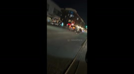 Two Men Fight With Their Pants Down