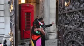 Clara Amfo arrives at the Royal Academy Private View