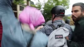 Violence erupts outside California school over LGBTQ+ rights