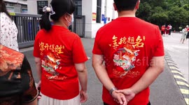 Gaokao Entrance Exam Begins in Yichang, Hubei, China