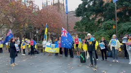 #StopEcocideUkraine Rally, Sydney, Australia