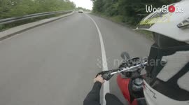 Yamaha rider becomes a casualty of bad luck after casual ride ends in a crash
