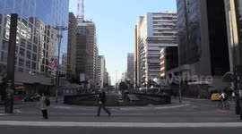 Preparations for 27th LGBT Pride Parade in Sao Paulo, Brazil