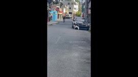 Dog Doesn't Like Bikers