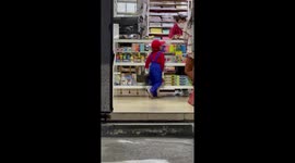 Mario Really Has to Pee