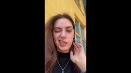 Woman Can't Stop Laughing With Face Half-Paralyzed by Anesthesia